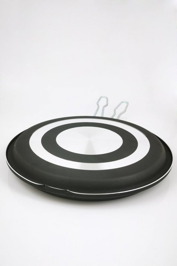 Teflon Çift Taraflı Balık Krep Gözleme Börek Tavası 32cm - 10