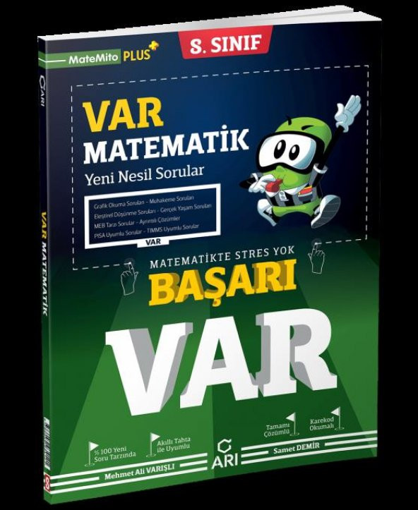 Arı - 8 Sınıf Var Matematik Soru Bankası - 1