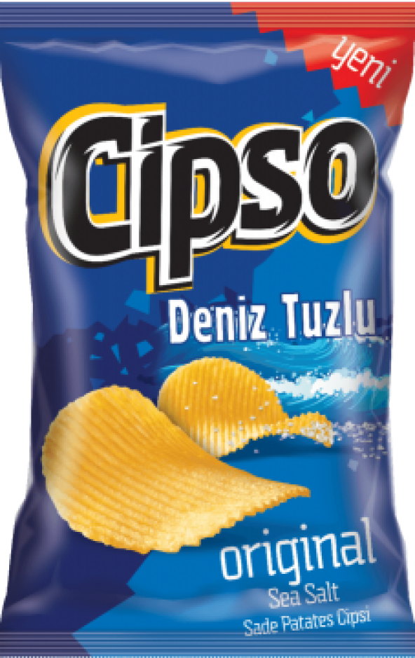 Cipso Süper Boy Deniz Tuzlu Patates Cipsi 110 Gr - 1