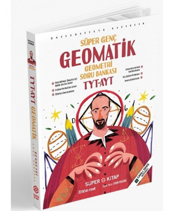 TYT-AYT Geometri Süper Genç Geomatik Soru Bankası Süper Kitap 2022
