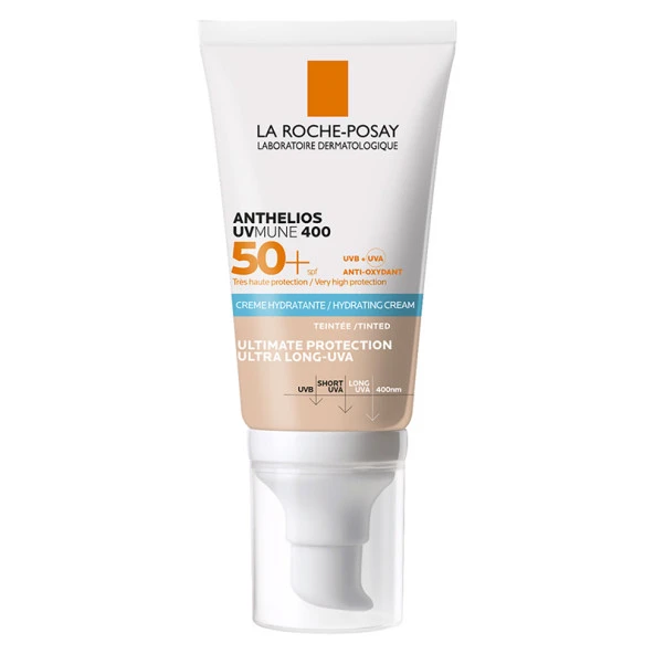 La Roche Posay INNOVATION ANTHELIOS UVMUNE 400 SPF 50 Renkli Güneş Jel Krem 50 ml