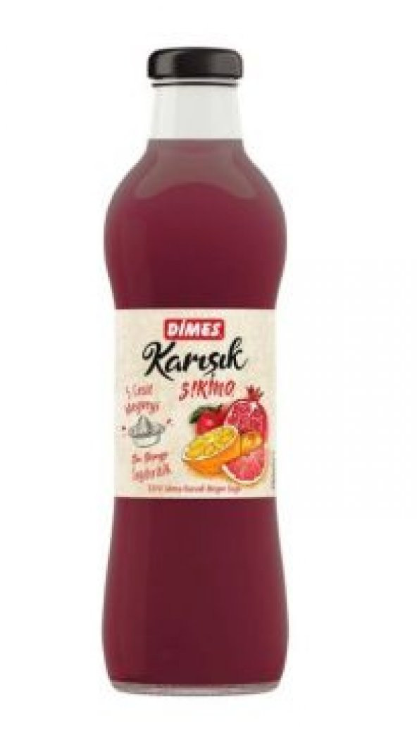Dimes Sıkma Karışık Meyve Suyu 700 Ml - 1