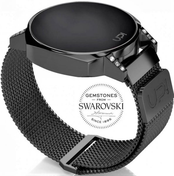 UP WATCH NEXT MINI BLACK BAYAN KOL SAATİ - Resim 2