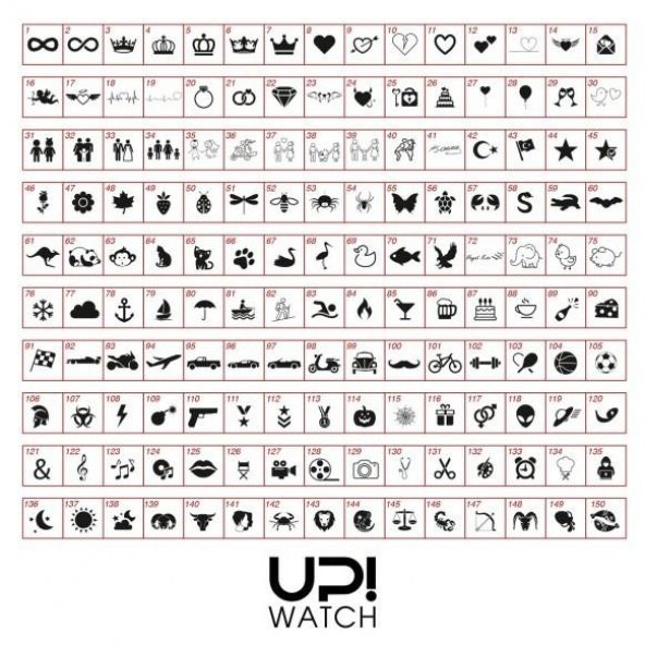 UP WATCH NEXT MINI BLACK BAYAN KOL SAATİ - Resim 3