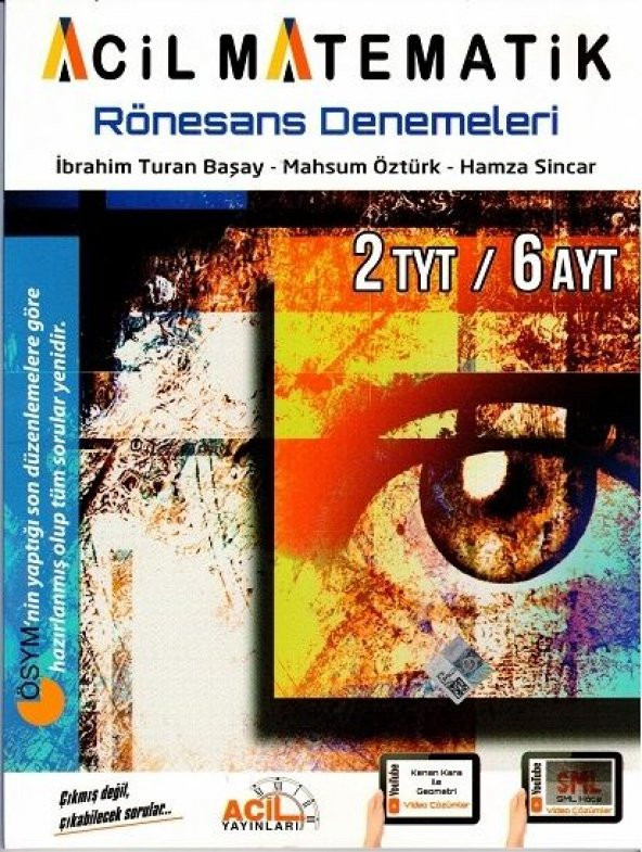 Acil Matematik Rönesans 2 TYT 6 AYT Deneme