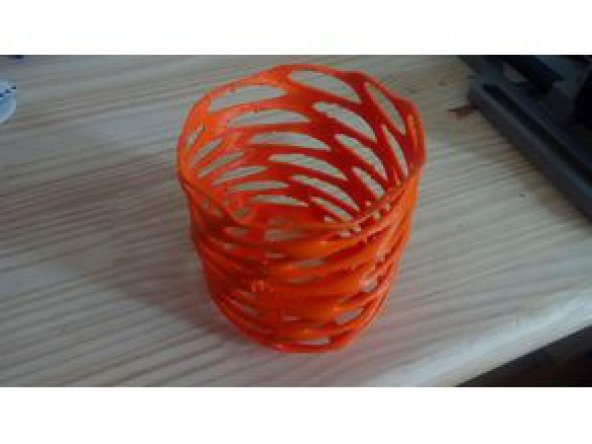 Voronoi Vazosu Süs Eşyası Aksesuar Tutucu Dekoratif Dekor Kaemlik - 4