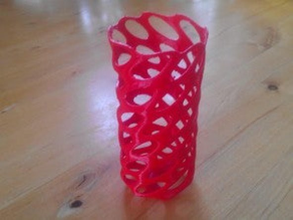 Voronoi Vazosu Süs Eşyası Aksesuar Tutucu Dekoratif Dekor Kaemlik - 12