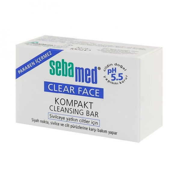 Sebamed Clear Face 100 gr Kompakt Sabun