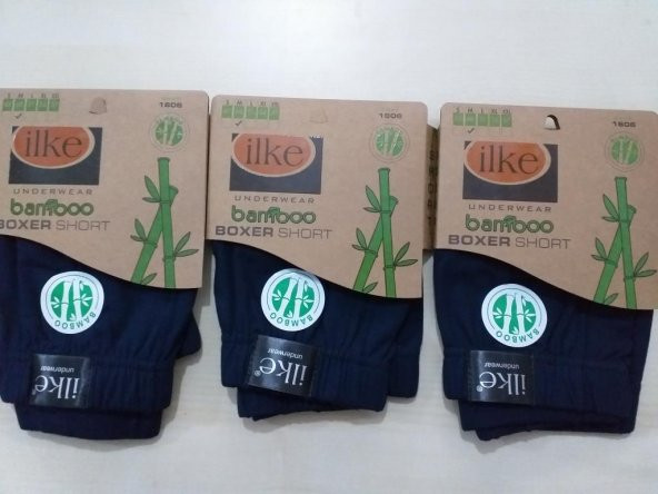 İLKE BAMBU BOXER 3LÜ