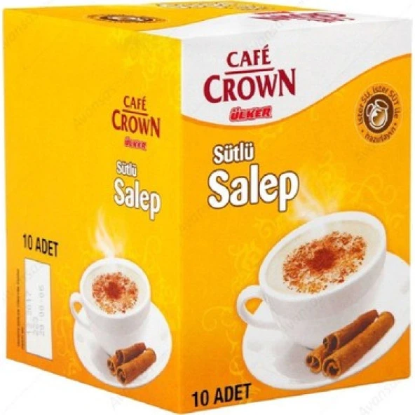 Cafe Crown Toz Salep 15 gr 10'lu