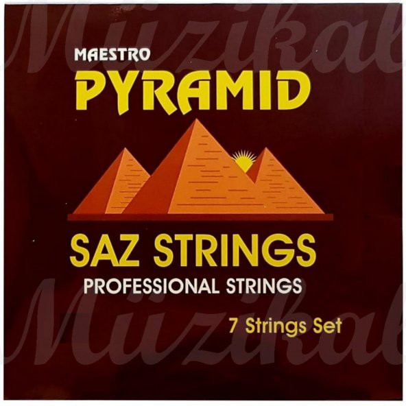 Pyramid Maestro Uzun Sap 0.20 Saz Teli Bağlama Teli + 2 TEZENE