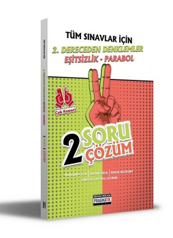 Benim Hocam Yayınları 2 Dereceden Denklemler Eşitsizlik Parabol 2 Soru 2 Çözüm Fas
