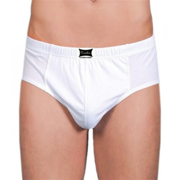 Tutku Erkek Slip Külot Beyaz 6 Lı Paket - 1