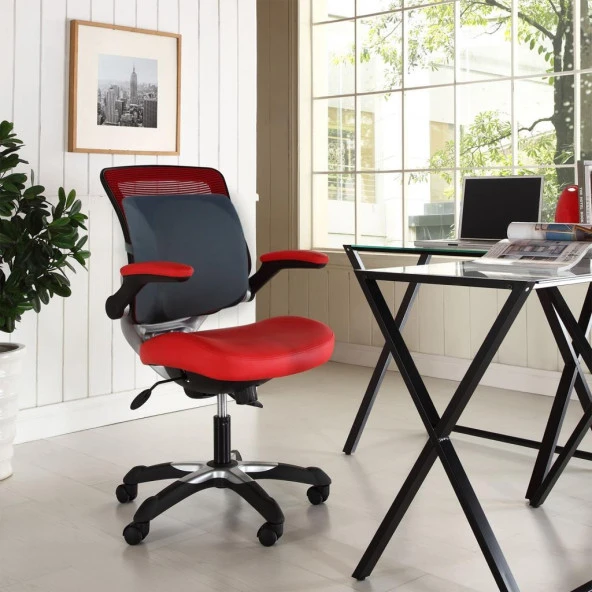 Luxury One Ortobedik Bel Yastığı Sandalye Sırt Desteği Ofis Koltuk Minderi