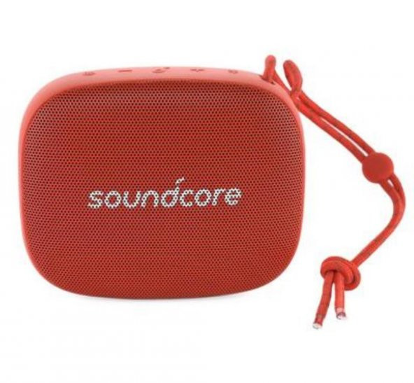 Anker SoundCore Icon Mini IP67 Bluetooth Hoparlör Kırmızı