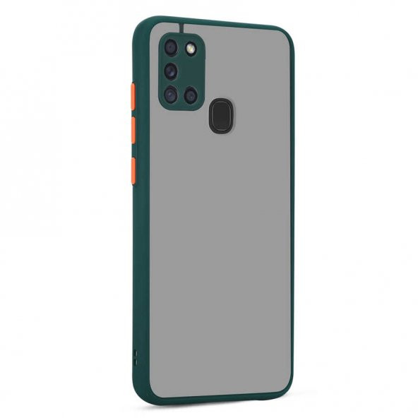 Galaxy A21S Kılıf Zore Hux Kapak - 4