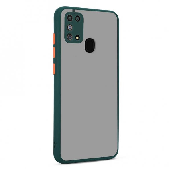 Galaxy M31 Kılıf Zore Hux Kapak - 4