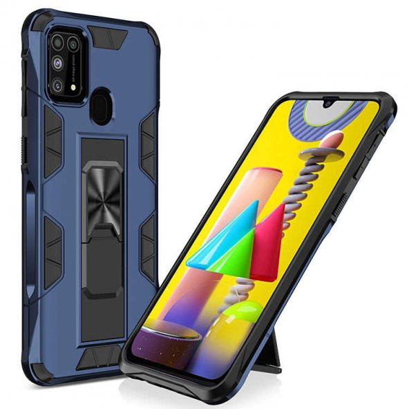 Galaxy M31 Kılıf Zore Volve Kapak - 3