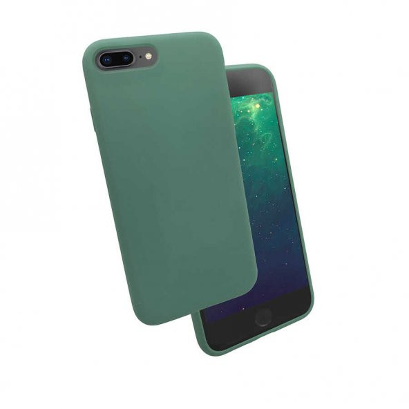 Apple iPhone 8 Plus Kılıf Zore Silk Silikon - 2