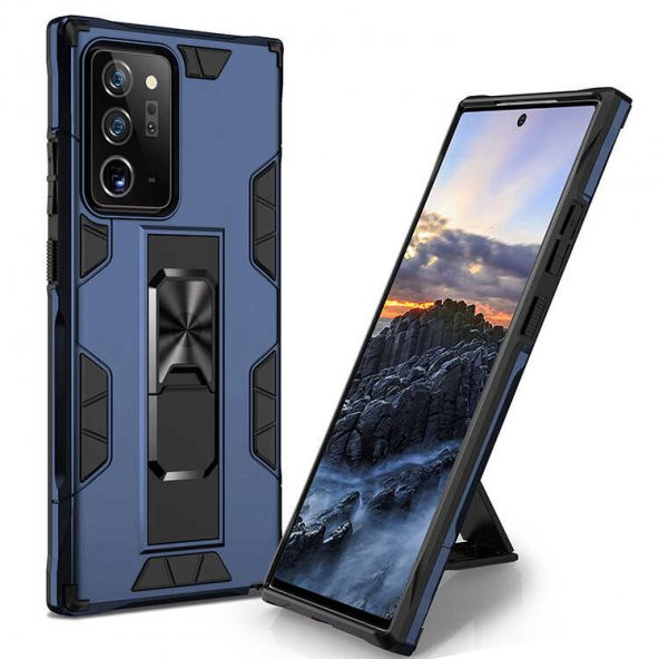 Galaxy Note 20 Ultra Kılıf Zore Volve Kapak - 3
