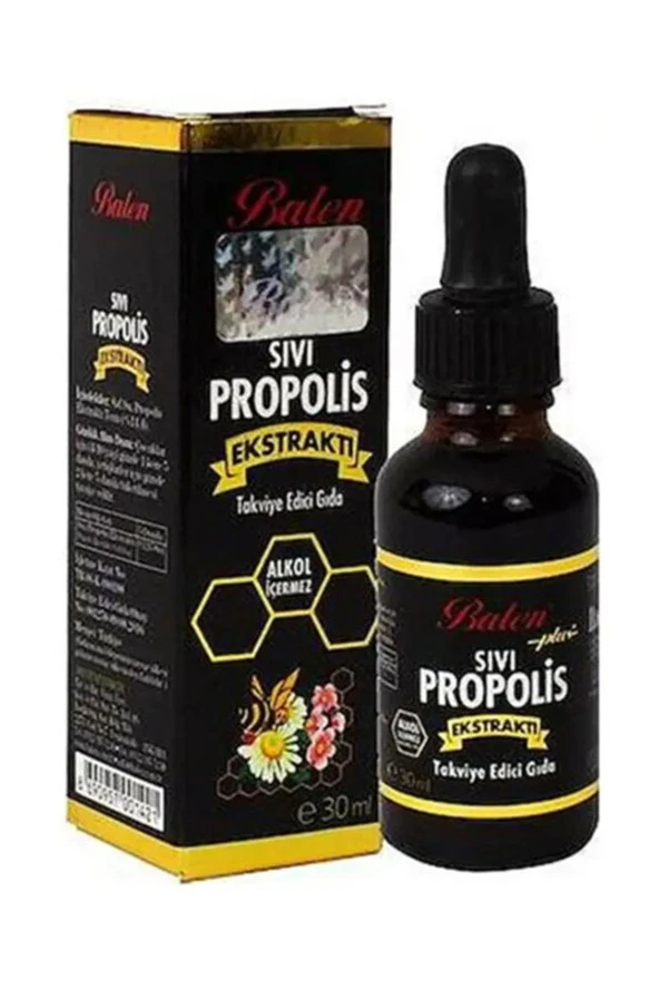 Balen Ballı Kudret Narı+Sıvı Propolis +Çörekotu Yağı Kapsül - Resim 3