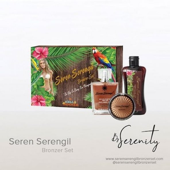 Seren Serengil Bronzer Set Hello Summer