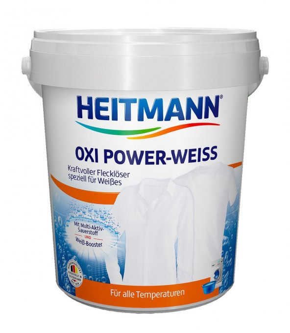 HEITMANN Oxi Güçlü Beyaz çamaşır-Tül Toz Deterjanı