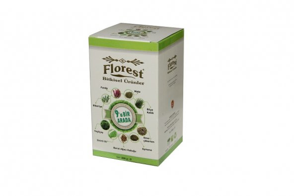FLOREST 9U BİR ARADA KARIŞIMLI BİTKİSEL ÇAY 200g