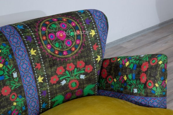 Hawaya Çay Seti İkili Koltuk Salon, Balkon Cafe Ofis Koltuğu - 3
