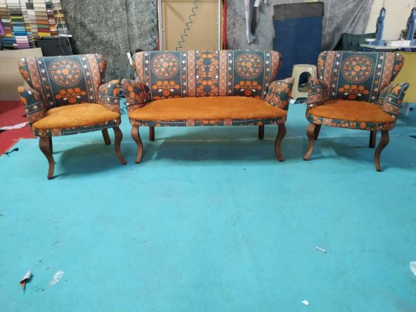 Hawaya Çay Seti (Salon, Balkon, Cafe Ofis) 2+1+1 - 4
