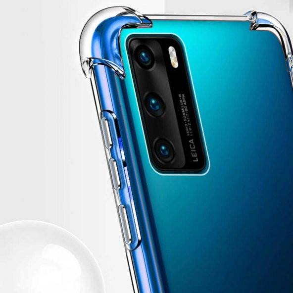 Huawei P40 Kılıf Zore Nitro Anti Shock Silikon - 2