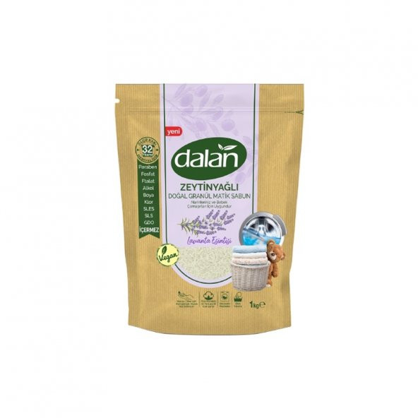 Dalan Granül Matik Doğal Lavanta Esintisi 1 Kg 12 x 32: 384 Yıkama - 2