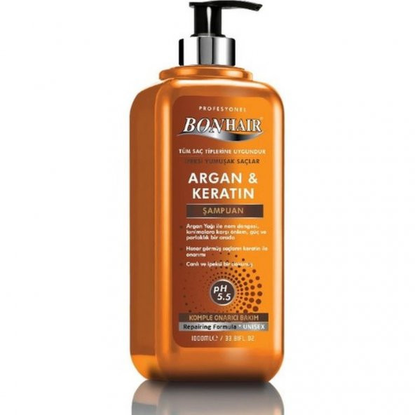 Bonhair Argan Keratin ŞAMPUAN 1000 ml