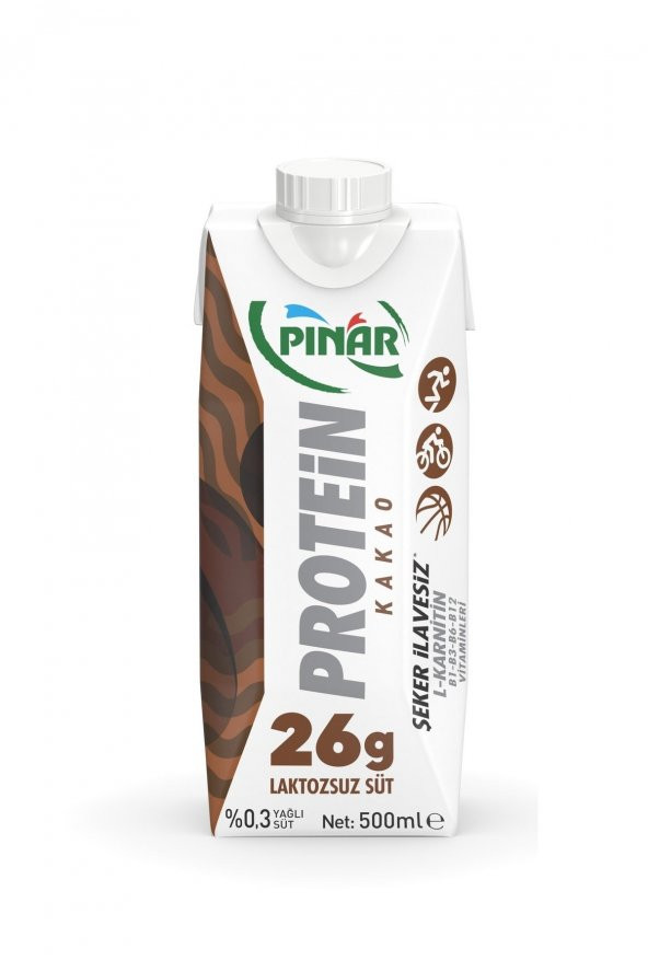 Pınar Süt Protein Kakaolu 1/2  6'lı Paket