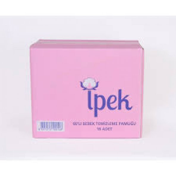 İpek Bebek Temizleme Pamuğu 16'Lı