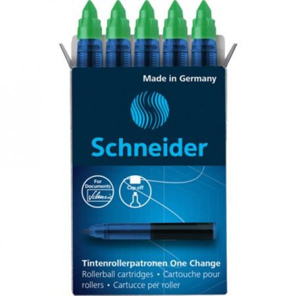 SCHNEIDER ONE CHANGE YEDEK YESIL 5 LI(185404)