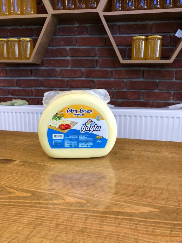 Yayla Gurme Taze Teker Kaşar Peyniri 1 KG