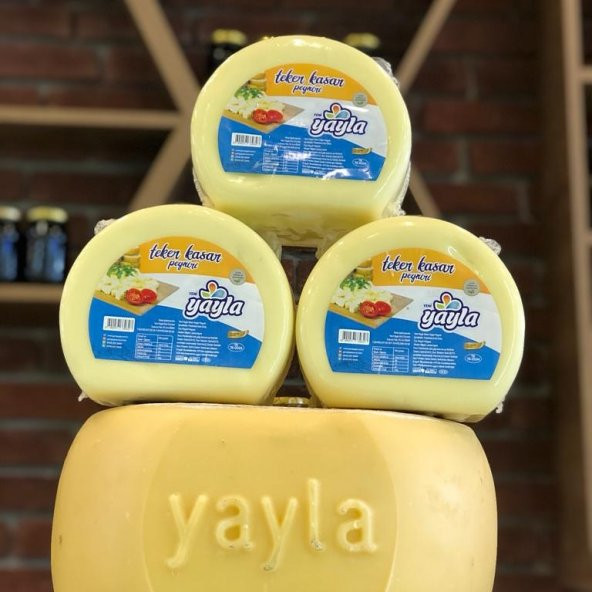Yayla Gurme Taze Teker Kaşar Peyniri 1 KG - 2