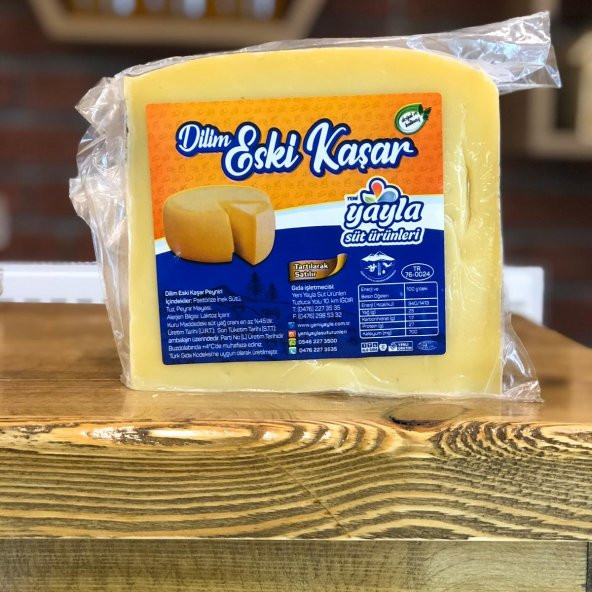Yayla Gurme Eski Kaşar Vakumlu 1 KG