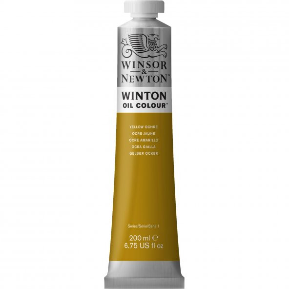 WİNSOR&NEWTON Winton Yağlı Boya 200ml Yellow Ochre 744 (44)