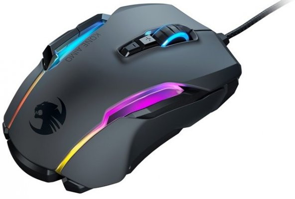 ROCCAT KONE AIMO REMASTERED KABLOLU OYUN MOUSE SİYAH - 3