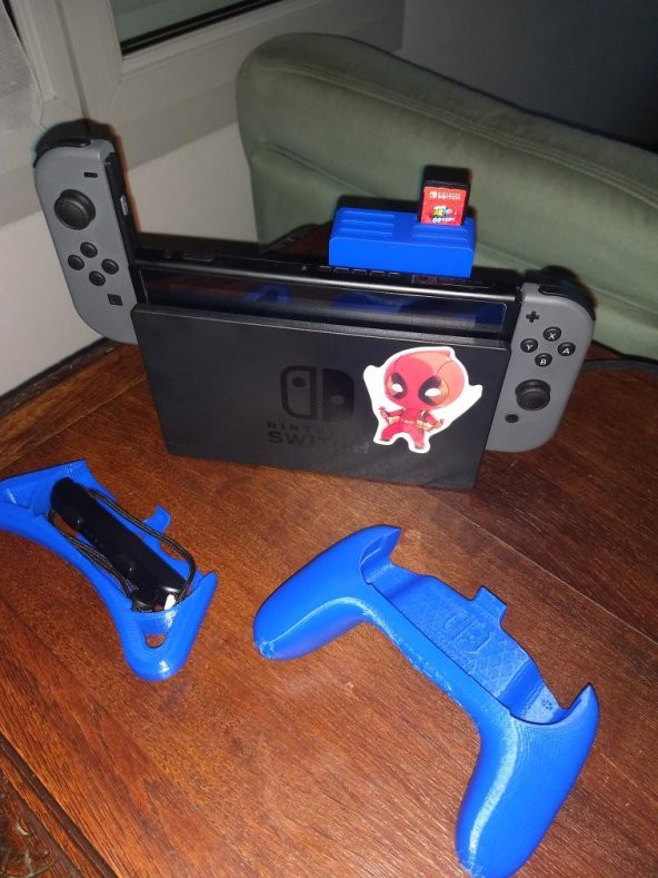 Dock / Stand için Nintendo Switch Kartuş Tutucu - 6 yuvalı - 3
