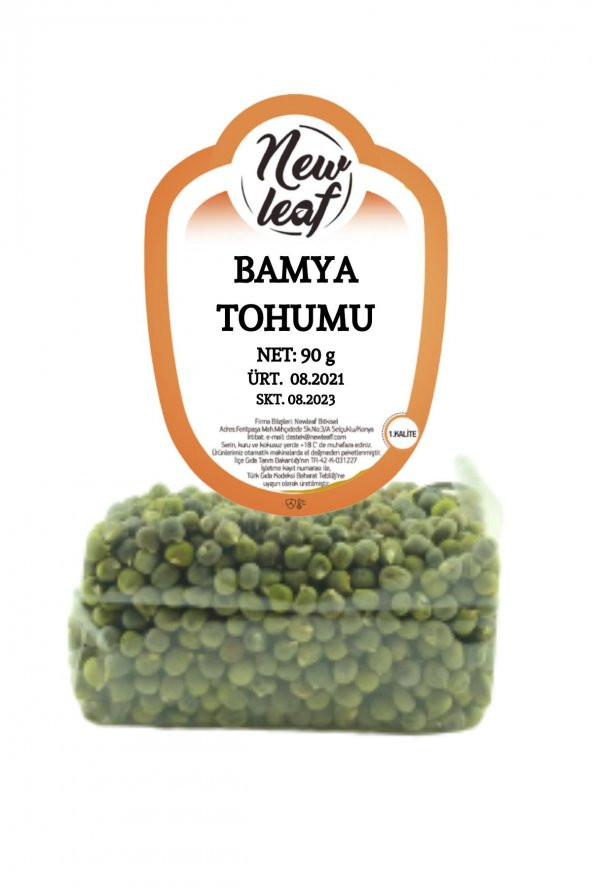 Newleaf Bamya Tohumu 90 g Pkt