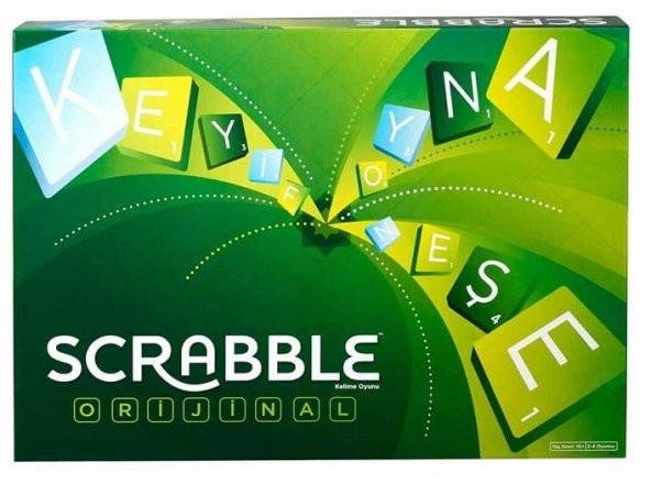 Mattel Orijinal Scrabble Kelime Üretme Oyunu Türkçe - Y9611