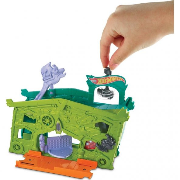 Hot Wheels Şehir Başlangıç Setleri - GHOST GARAGE Garaj - FJN34 - FJN38 - 3