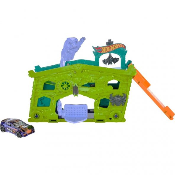 Hot Wheels Şehir Başlangıç Setleri - GHOST GARAGE Garaj - FJN34 - FJN38 - 5