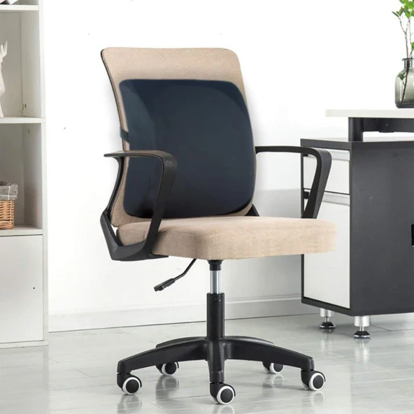 Ofis Koltuk Bel Sırt Minderi Destek Yastığı - Resim 2