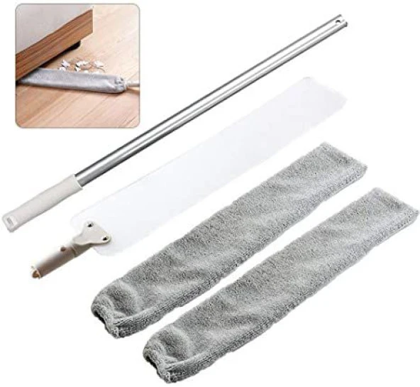 Yer Silme Paspası Toz Temizleyici Pratik Mop Temizlik Seti Paspas - Resim 3