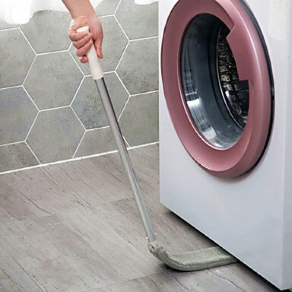 Yer Silme Paspası Toz Temizleyici Pratik Mop Temizlik Seti Paspas - Resim 5