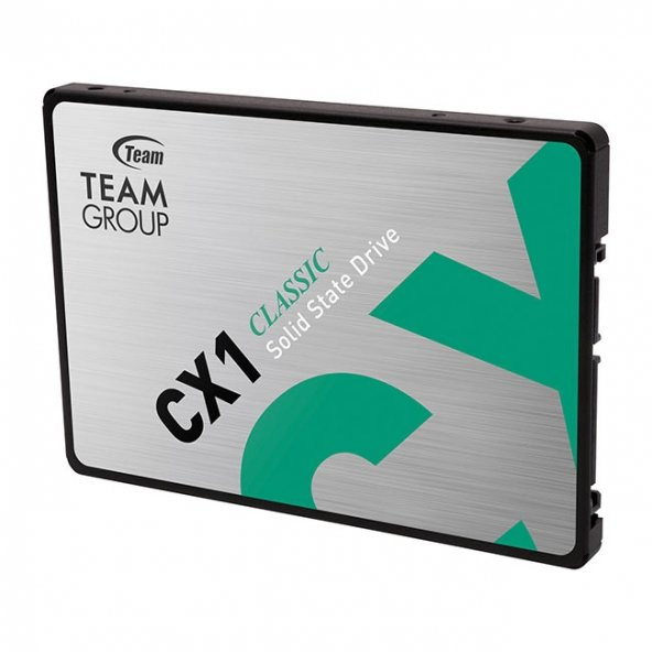 Team CX1 240GB 520/430MB/s 2.5" SATA3 SSD Disk (T253X5240G0C101) - 2
